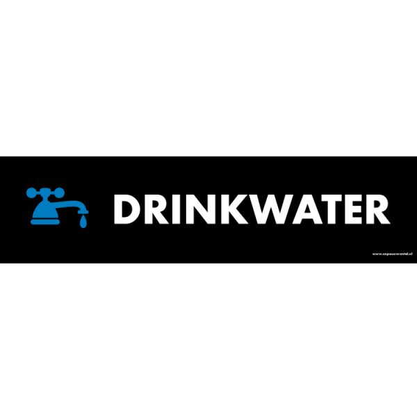 80001036 - Banner opzethek drinkwater