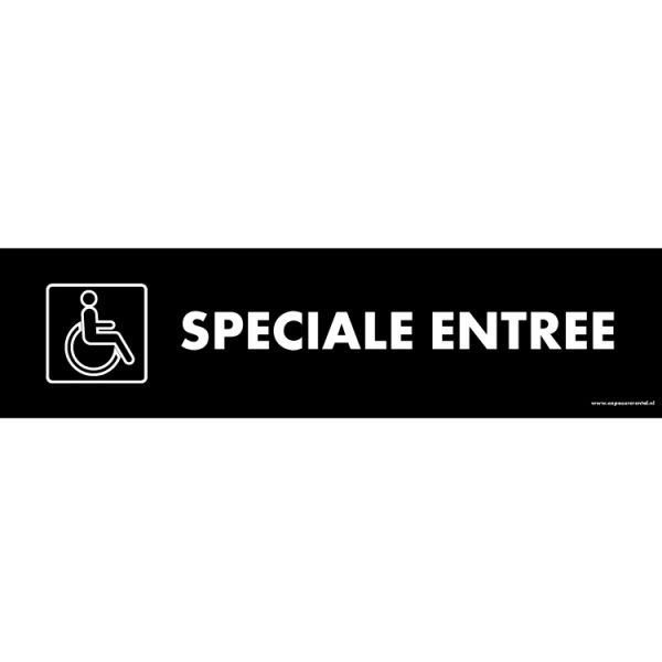80001042 - Banner opzethek gehandicapten