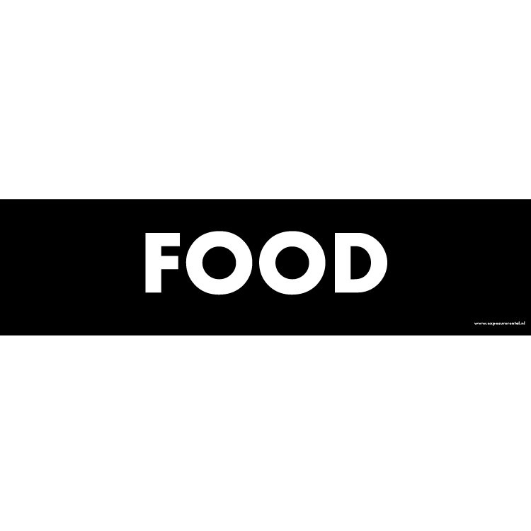80001051 - Banner opzethek food