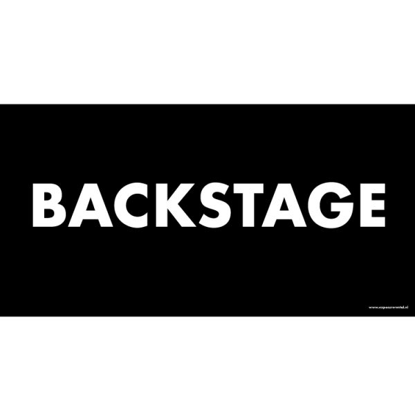 80201002 - Bouwhekbanner backstage