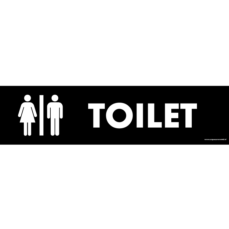 80001171 - Banner opzethek toilet