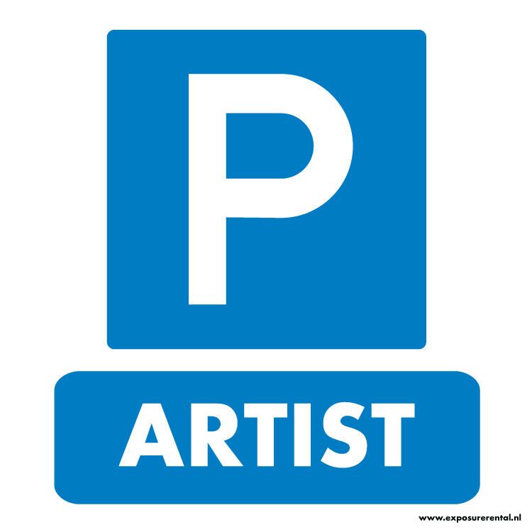 80401140 - banner 100 x 100 cm - parking artist