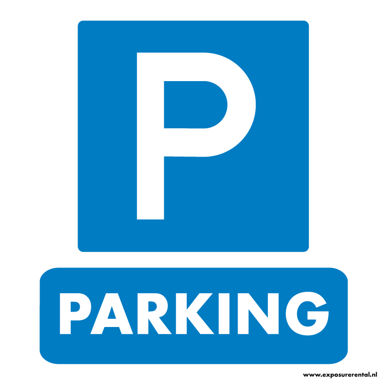 80401141 - banner 100 x 100 cm - parking